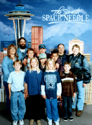Scouts at the Spaceneedle