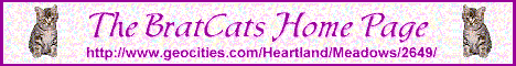 The Brat Cats Homepage