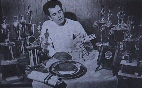 Don and his  trophies and national awards