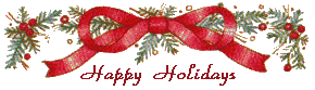 HAPPY HOLIDAY BANNER