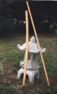 Aikido weapons-Jo and Bokken