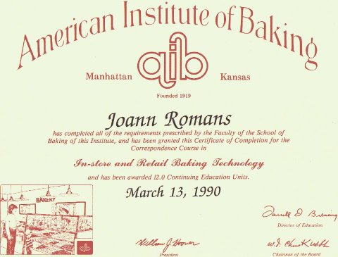 Baking Diploma