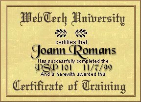 PSP Diploma