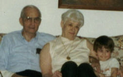 Jerry's Mom, Dad, and our grandson David