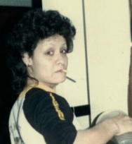 My sister Tania
