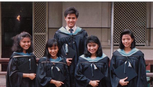 With DLSU batchmates