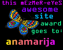  Mezmer-eyes Awesome Site Award