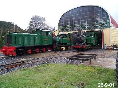 Abt No:1 & 3 Locos with Drewry