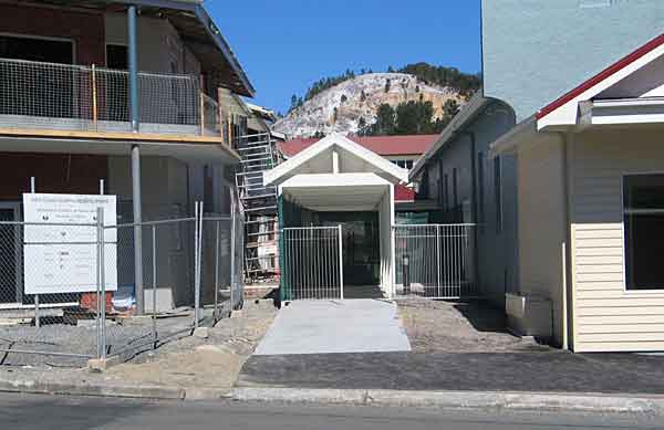 View of New Hospital