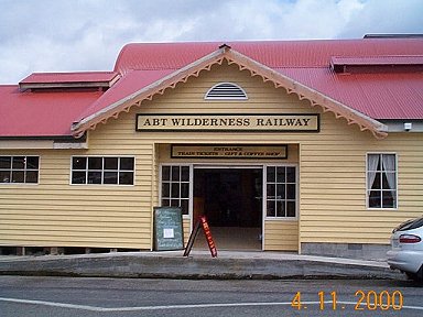 Main entrance to the Rail Station