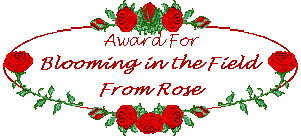 Blooming in the Field Award