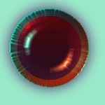 haloed button