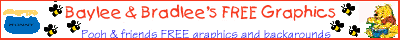 Baylee and Bradlees Pooh Graphics