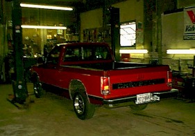 first picture of the truck after purchase