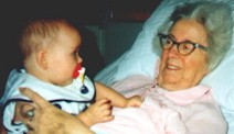 Mom in the Hospital Recovering from Surgery