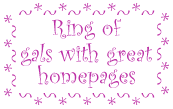 Ring of Gals with Great Homepages