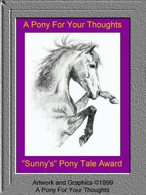 Sunny's Pony Tale Award