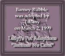 Adoptions from LadyJ