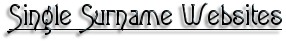 Single Surname Websites
