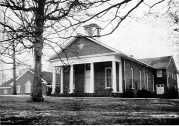 photo of Paw Creek Presbyterian Church taken in 1959