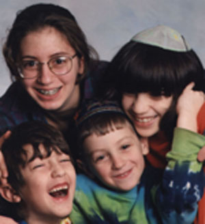 Picture of four kids