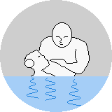 Believer's Baptism.  GIF 1k