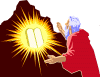 Moses & 10 commandments GIF 4k