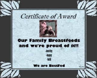 Breastfeeding Award