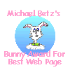 Bunny Award for Best Web Page