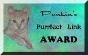 Punkin's Purrfect Link Award