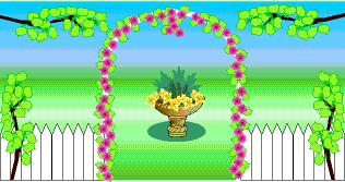 Garden entrance view