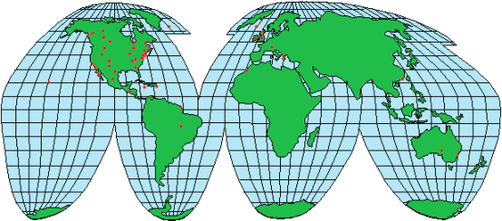 world map