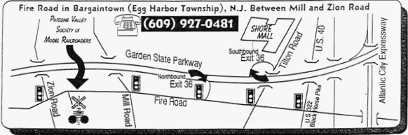 MAP - Directions to our location