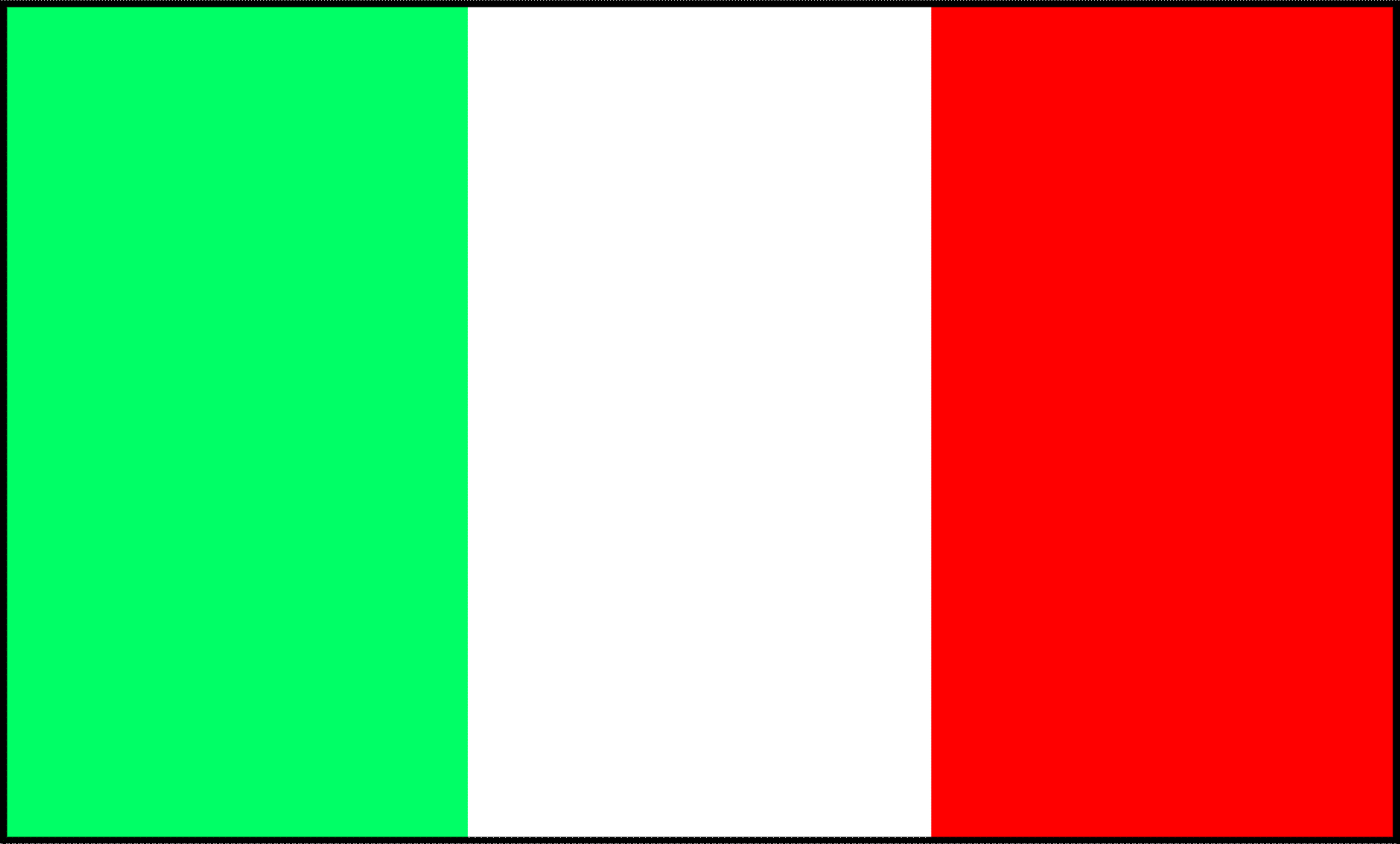 Bandera Italia