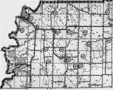 Hutton Township Cemetery Map