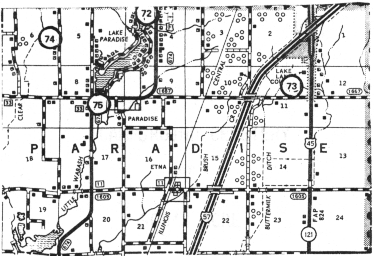 Paradise Township Map