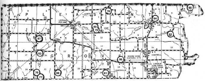 Pleasant Grove Twp. Map