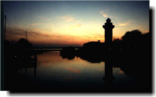 Harbour Town at dusk