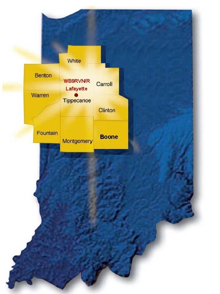 WB9RVN Repeater - Lafayette, Indiana