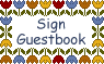 Don't forget to sign our guestbook :)