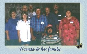 Brenda & her family
