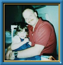Katie with her dad.
