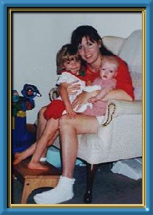 Katie with her mom.