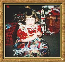Katie at Christmas