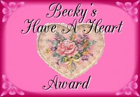 Becky's Have a Heart Award
