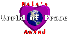 Nala's World of Peace Award