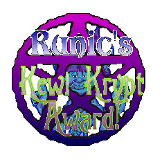 Runics Kewl Krypt Award
