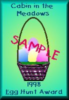 egg hunt award
