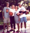 Uncle Dave and Aunt Rita with Steve, Amy & Jeffrey 6/99