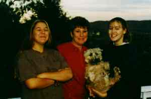 Allison, Nina, Colleen and Bullet